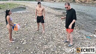 SHARING BED WITH LIL TIMY AND MR. GARRISON, WE HAD A SNEAKY FUCK AFTER A RIDE THAT DIDN'T GO WELL.