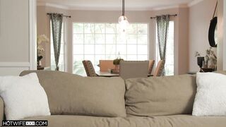 Big Tits Shared Wife Gabbie Carter Fucks a Stranger while Husband Travels