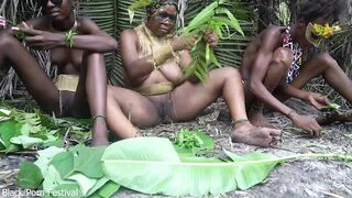 african tribe girls making medicine naked in the forest while i imagined fucking them right there