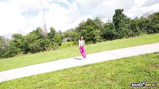 Misty Addams- Morning Stretches Over A Big Cock