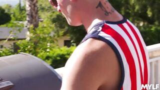 Richelle Ryan Stepmom Independence Day Celebration