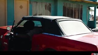 Beauty caught cheating and got two cocks at once ????