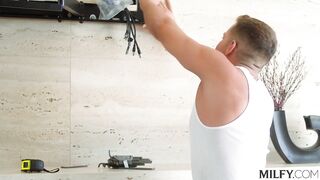 Milfy - Bunny Madison - Anal Crazy Blonde MILF Gets Stretched Out