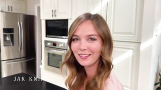 Jak Knife - Seductive coworker forgot to wear her panties and sat on my cock - Stella Sedona