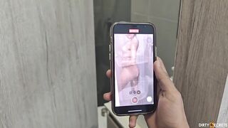 My Stepmom Catches Me Spying on Her and Sucks My Cock - Kathy Lee69