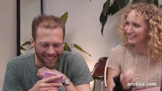 Ersties TV - FULL Truth Or Dare Game - 3 Hot Babes Pleasure Their Guy Friends Before Climactic Orgy