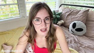ASMR * Do you think I have a nice pussy, step bro? * Emma Ruby