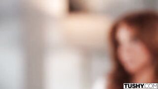 Anal-Crazy Redhead Begs To Be Stretched Out