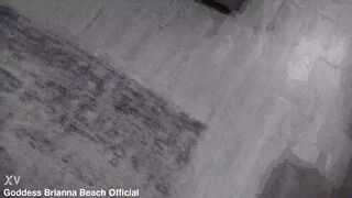 Brianna Beach Caught In Rain