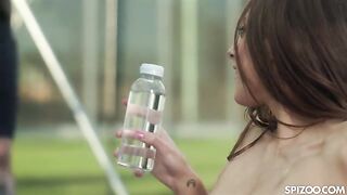 Spoiled Brunette Gia Derza Gets Railed By The Pool Boy