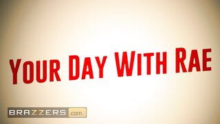 BRAZZERS - Experienced Rae Lil Black Can't Wait To Reveal Newbie Tommy Her Secrets In Bed