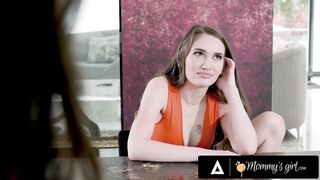MOMMY'S GIRL Upset Cute Brunette Convinces Her Stacked Ex Stepmom To Rekindle Their Steamy Affair - Sera Ryder