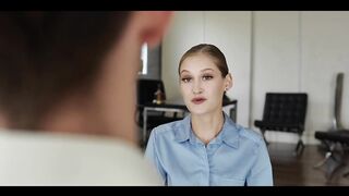 Blonde Secretary Freeze Fucked - Tiffany Tatum Creampie Cum in Mouth Time Stop Sex