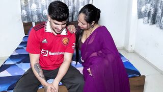 Hot and beautiful sister-in-law had sex with her neighbour's boy when she was alone at home