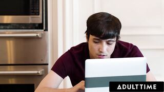 ADULT TIME - Horny Stacked MILF Penny Barber Is OBSESSED With Stepson's Dick After Dreaming About It