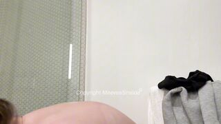 Unfaithful woman gets fucked in front of her husband by a big dick and he breaks the condom