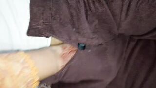 Naughty stepson pretends to be scared and sneaks into hot stepmother's room