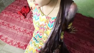 Beautiful desi bhabhi's brother-in-law called her to his bedroom and fucked her in the kitchen.