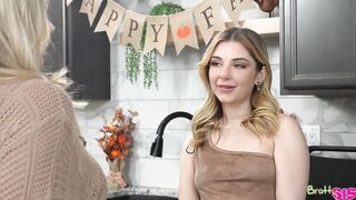 Demi Hawks- Making Stepbro Smile On Thanksgiving