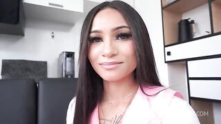 18Y Brazilian Cutie, Agatha Santos Attempts Double Anal With Monster Cocks Then Quits (DAP Attemps, Anal, Monster Cocks, BBC, 18+ Teen, 3on1)