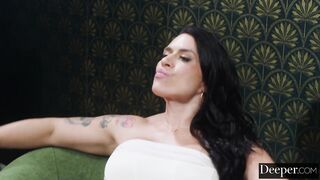 Eva Angelina Angel Youngs And Rissa May Strip Search - Deeper