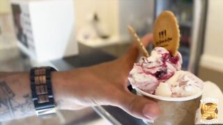 Pam, the bombshell blonde, gets blown away by a beautiful cock!