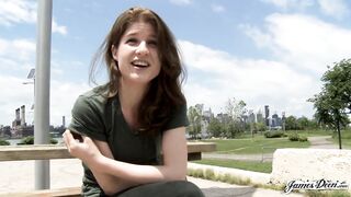 JamesDeen - HOTEL ROOM ROUGH DOGGYSTYLE SEX WITH BRUNETTE AMATEUR LUNA BAST