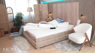 MOMxxx Footjob pussy licking and hot sex with big tits MILF Areta Ridera