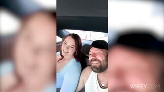 Red Rose And James - Curvy Redhead Gets Stretched Out By BBC