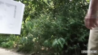 Daisy Lee Gets Fucked In Forest Casting - Daisy Lee David Perry