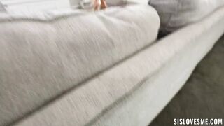 Chloe Rose Wet Through Her Yoga Pants: Stepsister Desperate For Cock