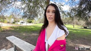 Gets Fucked In A Public Park And Hotel Room