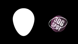 3DGSPOT - Blonde Teen Deepthroats And Gags A Huge Cock In A Dildo Shop! 3D ANIMATION!