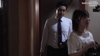 (RM) Make Her Pregnant, Cute Bride's White Body Is Punished By Father In Law