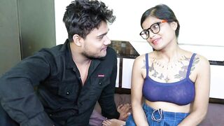 Indian desi teacher teaches her student how to have sex