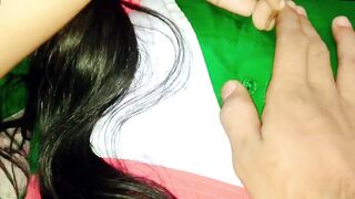 Desi Babe in Uniform Fantasy Dress Teases Her Lover – Part 1