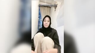 Hijaber Cantik Sange Suka Colmek Full