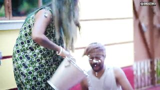 Three Horny Bhabhi Fucked By an Indian Dudhwala when their husband not at home ( Full Hindi Movie )