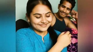 indian Desi Village Beautiful Stepsister And Stepbrother Lovely Bed Romance Kiss By -Snapchat143