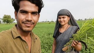 Village Bhabhi Beautiful Field Scene Hot Romantic Video By -Snapchat143