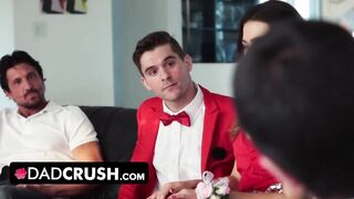 Prom Night Turns Taboo: Riley and Melissa Get Fucked by Their Stepdads Tommy and Jack