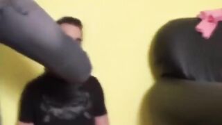 Girls from footdomination in action