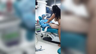 YOUNG LATINA SEDUCED HER DENTIST ENDS UP RIDING HIM (Melody tarly)