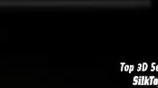 Muscular woman with a dick hardcore fucks cute teen girl